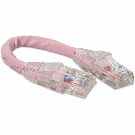 AddOn 6in RJ-45 (Male) to RJ-45 (Male) Straight Pink Cat6 UTP PVC Copper Patch Cable