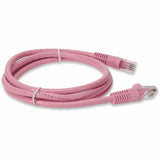 AddOn 6ft RJ-45 (Male) to RJ-45 (Male) Pink Cat6 Straight UTP PVC Copper Patch Cable