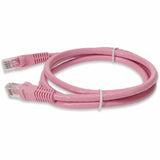 AddOn 6ft RJ-45 (Male) to RJ-45 (Male) Pink Cat6 Straight UTP PVC Copper Patch Cable