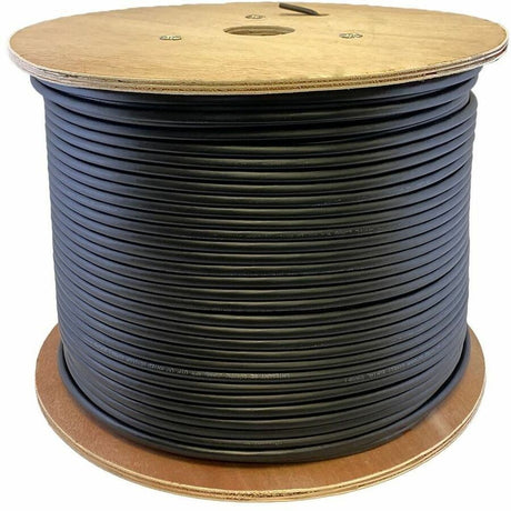 1000FT BLACK CAT6A FTP PVC