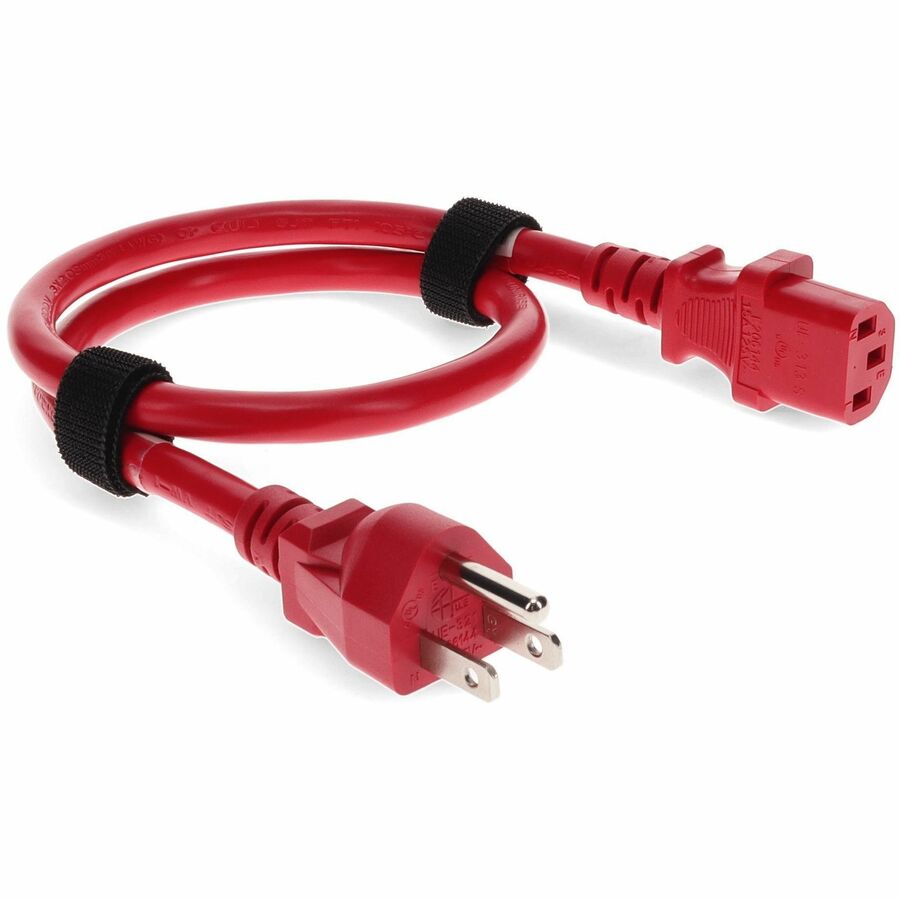 3FT NEMA 5-15P/C13 POWER CABLE