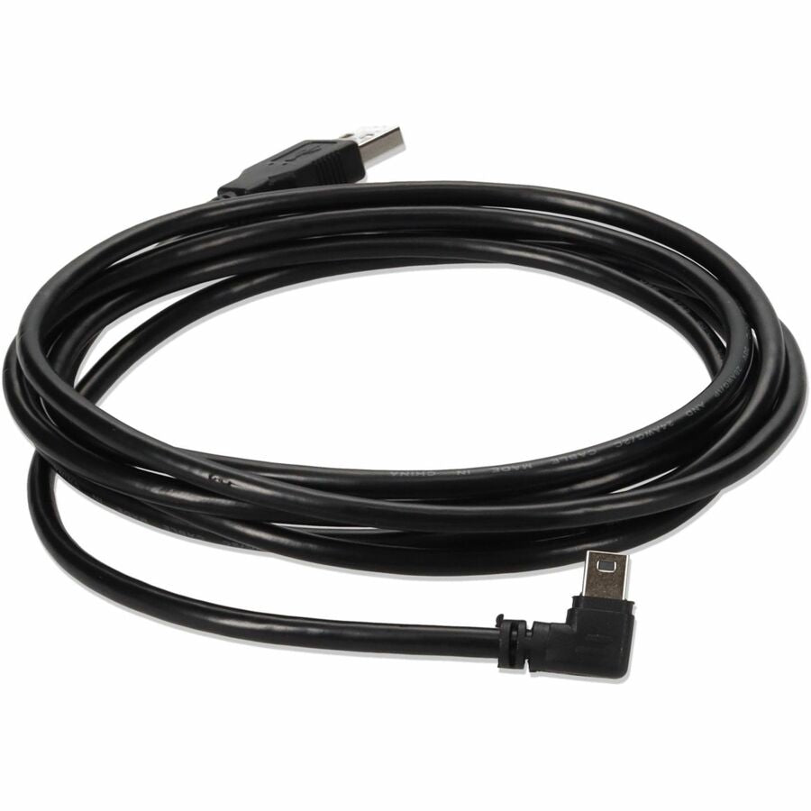 AddOn 3ft USB 2.0 (A) Male to Mini-USB 2.0 (B) Male Black Cable