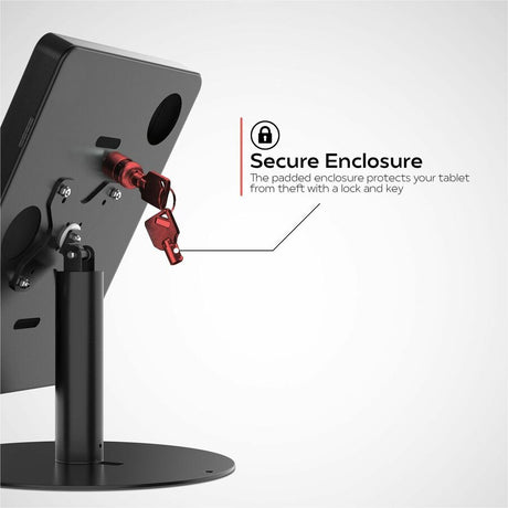 CTA Digital Hyperflex Security Kiosk Stand w/ Enclosure for iPad 10th Gen & More