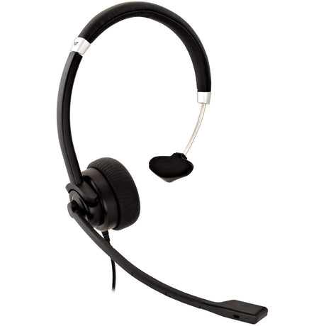 V7 Deluxe Mono Headset with Boom Mic