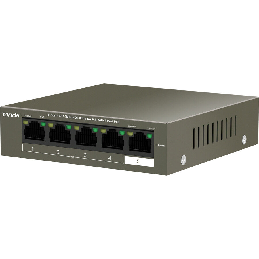 5-PORT 10/100 SWITCH 4-PORT POE