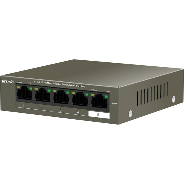 5-PORT 10/100 SWITCH 4-PORT POE