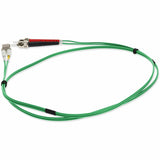 AddOn 5m LC (Male) to ST (Male) Green OM1 Duplex Fiber OFNR (Riser-Rated) Patch Cable