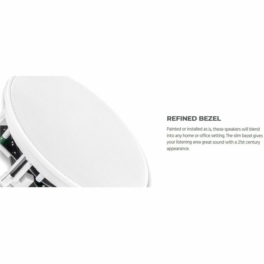 Monoprice Caliber 34707 Speaker - 80 W RMS - 160 W PMPO - 2-way - 2 Pack