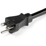 StarTech.com 1ft (30cm) Heavy Duty Extension Cord, NEMA L5-20R to NEMA 5-20P Extension Cord, 20A 125V, 12AWG, Heavy Gauge Power Cable