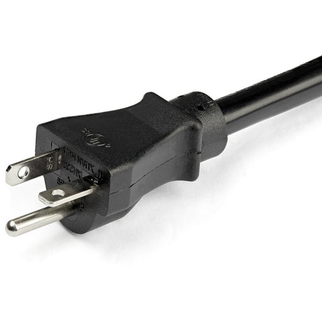 StarTech.com 1ft (30cm) Heavy Duty Extension Cord, NEMA L5-20R to NEMA 5-20P Extension Cord, 20A 125V, 12AWG, Heavy Gauge Power Cable