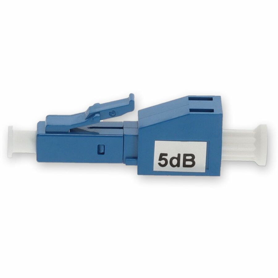 AddOn 5dB Fixed LC Male to LC Female OS1 SMF Simplex Fiber Attenuator