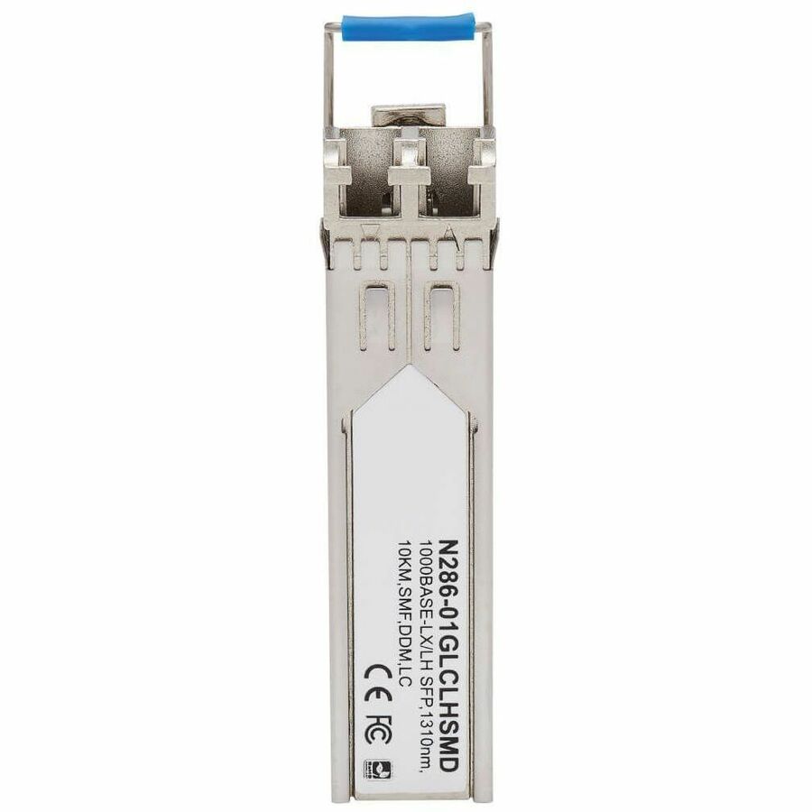 Eaton Tripp Lite Series Cisco-Compatible GLC-LH-SMD SFP Transceiver - 10/100/1000Base-LX/LH, DDM, Singlemode LC, 1310 nm, 10 km