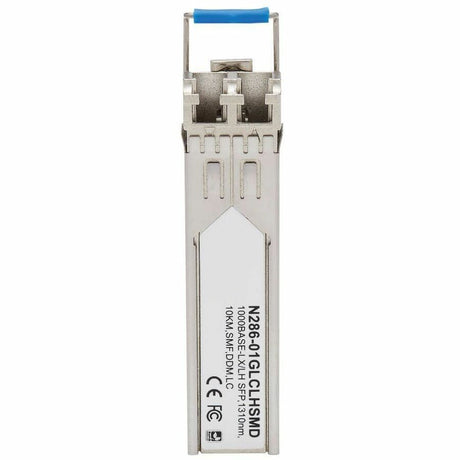 Eaton Tripp Lite Series Cisco-Compatible GLC-LH-SMD SFP Transceiver - 10/100/1000Base-LX/LH, DDM, Singlemode LC, 1310 nm, 10 km