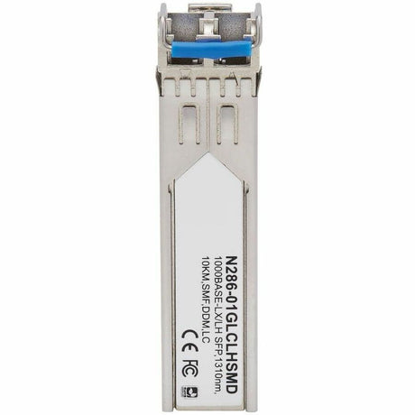 Eaton Tripp Lite Series Cisco-Compatible GLC-LH-SMD SFP Transceiver - 10/100/1000Base-LX/LH, DDM, Singlemode LC, 1310 nm, 10 km