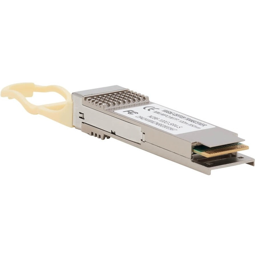 Eaton Tripp Lite Series Cisco-Compatible QSFP-100G-SR4-S QSFP28 Transceiver - 100GBase-SR4, Multimode MTP/MPO, 850 nm, 100 m
