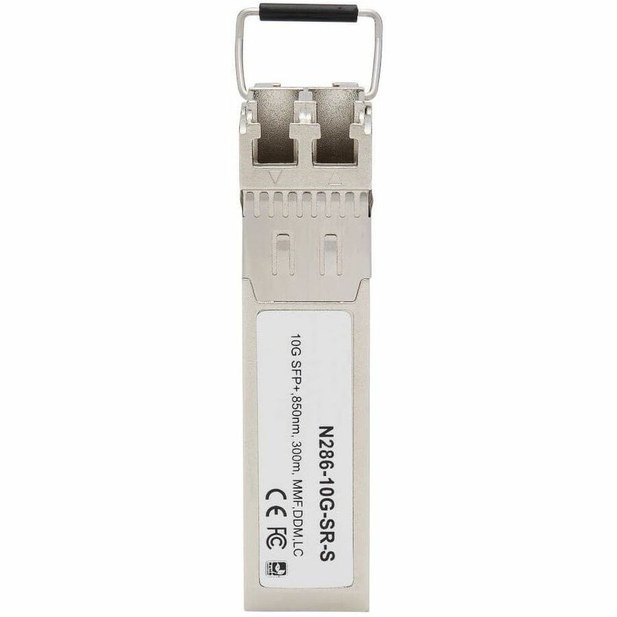 Eaton Tripp Lite Series Cisco-Compatible SFP-10G-SR-S SFP+ Transceiver - 10GBase-SR, DDM, Multimode LC, 850 nm, 300M (984.25 ft.)
