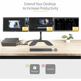 StarTech.com 3-Port DisplayPort 1.4 Splitter, DisplayPort to 3x DP Multi-Monitor Adapter, Triple 4K Computer MST Hub, Windows Only