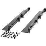 StarTech.com 1U 19" Server Rack Rails 24-36" Adjustable Depth /Universal 4 Post Network/Server/UPS Equipment Mounting Rack Mount Rail Kit