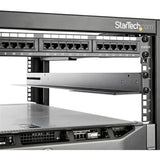 StarTech.com 1U 19" Server Rack Rails 24-36" Adjustable Depth /Universal 4 Post Network/Server/UPS Equipment Mounting Rack Mount Rail Kit