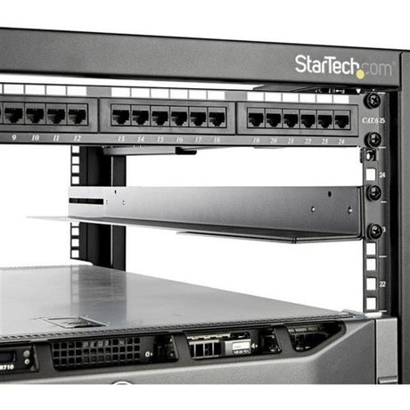 StarTech.com 1U 19" Server Rack Rails 24-36" Adjustable Depth /Universal 4 Post Network/Server/UPS Equipment Mounting Rack Mount Rail Kit