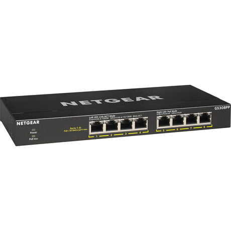 8PORT GIG UNMANAGED POE+ WITH