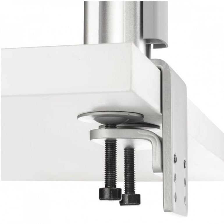 Atdec dual stack heavy monitor desk mount - Flat and Curved up to 49in - VESA 75x75, 100x100