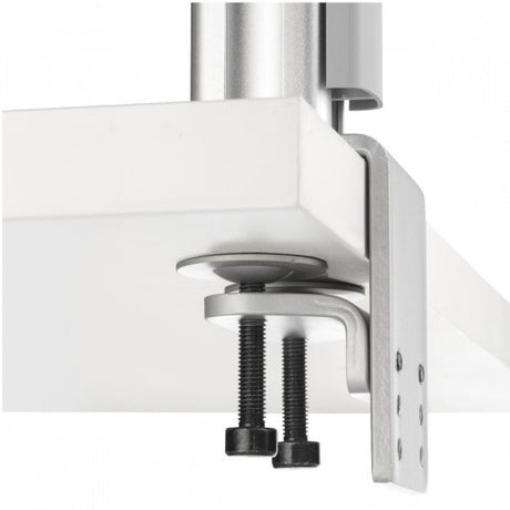 Atdec dual stack heavy monitor desk mount - Flat and Curved up to 49in - VESA 75x75, 100x100