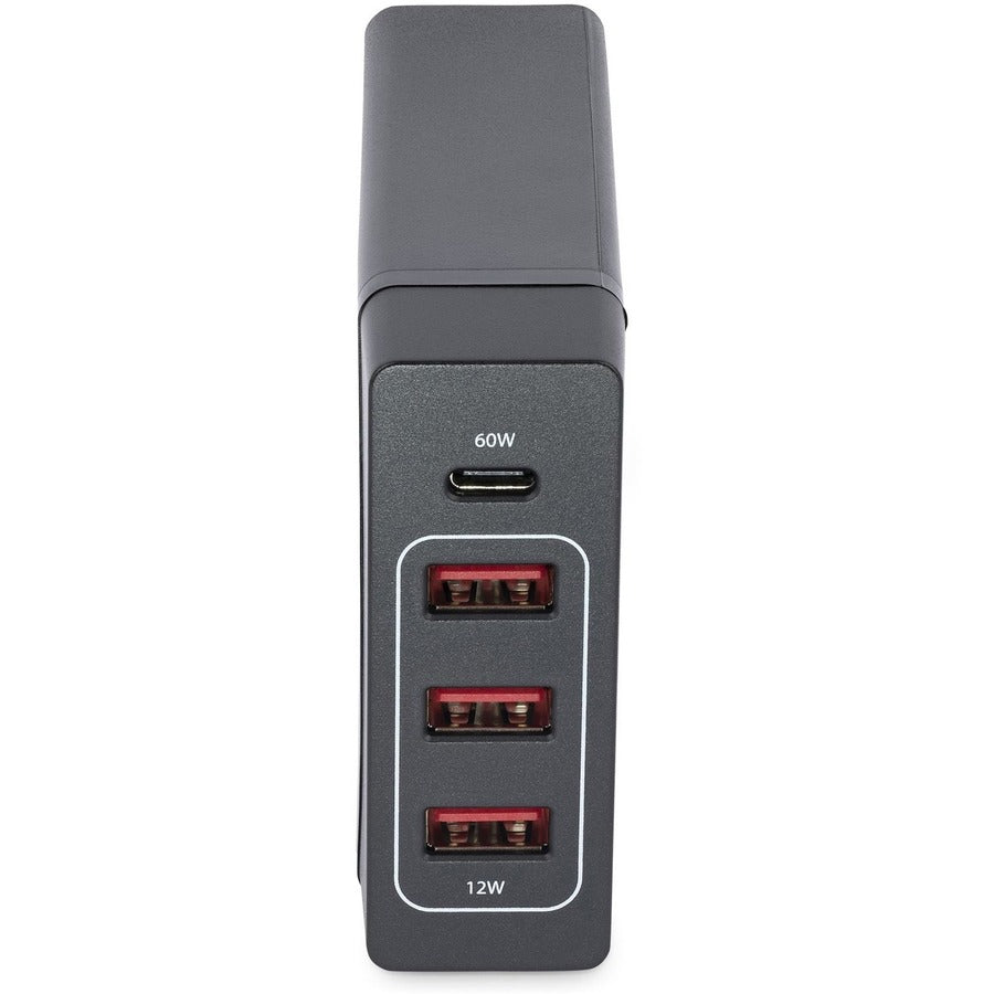 StarTech.com USB-C Charging Station, 72W, 1x USB-C + 3x USB-A, Portable Charger with PD, Laptop Replacement Charger, USB-C Power Adapter