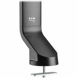 Eaton Tripp Lite Series Dual-Display Monitor Arm with Desk Clamp and Grommet - Height Adjustable, 17" to 27" Monitors