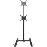 Eaton Tripp Lite Series Mobile TV Stand - Height Adjustable, 13" to 42" TVs and Monitors, Locking Casters, Black