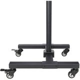 Eaton Tripp Lite Series Mobile TV Stand - Height Adjustable, 13" to 42" TVs and Monitors, Locking Casters, Black
