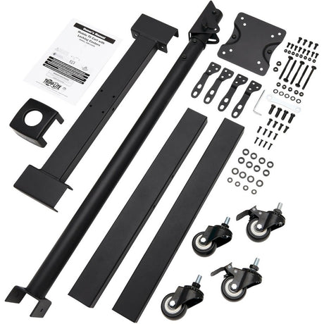 Eaton Tripp Lite Series Mobile TV Stand - Height Adjustable, 13" to 42" TVs and Monitors, Locking Casters, Black