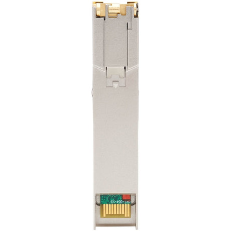 Eaton Tripp Lite Series Cisco-Compatible GLC-TE SFP Transceiver - 10/100/1000Base-TX, Copper, RJ45, Cat6, 328.08 ft. (100 m)