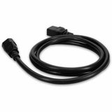AddOn 6ft C14 Male to C19 Female 14AWG 100-250V at 15A Black Power Cable