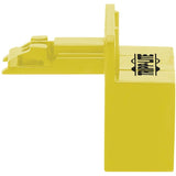 Eaton Tripp Lite Series Universal RJ45 Locking Inserts, Yellow, 10 Pack