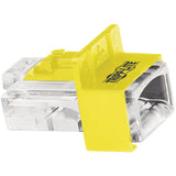 Eaton Tripp Lite Series Universal RJ45 Locking Inserts, Yellow, 10 Pack