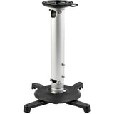 StarTech.com Universal Ceiling Projector Mount - Height Adjustable Hanging Pole Mount 5"-22.7" from Ceiling - 33lb (15kg) - Tilt/Rotate