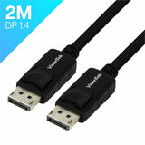 VisionTek DisplayPort to DisplayPort 1.4 2 Meter Cable