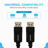 VisionTek DisplayPort to DisplayPort 1.4 2 Meter Cable