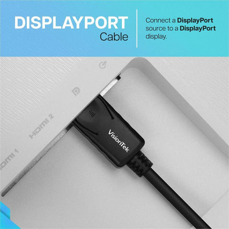 VisionTek DisplayPort to DisplayPort 1.4 2 Meter Cable