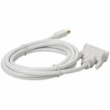 6ft (2m) Mini-DisplayPort Male to DVI-D Male Adapter Cable White