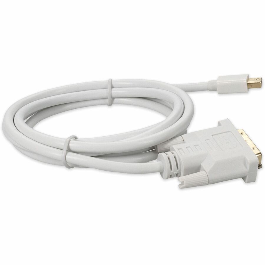6ft (2m) Mini-DisplayPort Male to DVI-D Male Adapter Cable White