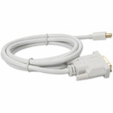 6ft (2m) Mini-DisplayPort Male to DVI-D Male Adapter Cable White