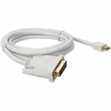 6ft (2m) Mini-DisplayPort Male to DVI-D Male Adapter Cable White