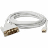 6ft (2m) Mini-DisplayPort Male to DVI-D Male Adapter Cable White