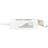 Eaton Tripp Lite Series USB 3.0 Singlemode Fiber Optic Transceiver Ethernet Adapter, 10/100/1000 Mbps, 1310nm, 5km, LC