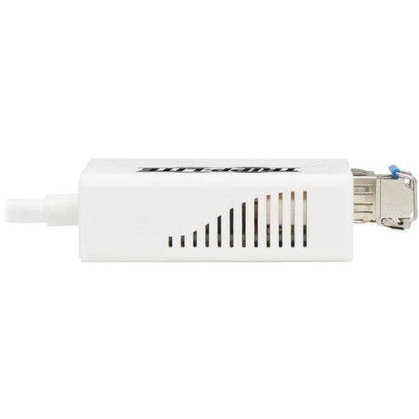 Eaton Tripp Lite Series USB 2.0 Ethernet NIC Adapter - 10/100 Mbps, 100Base-FX, LC, Multimode Fiber, White