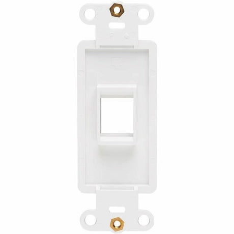 Eaton Tripp Lite Series Center Plate Insert, Decora Style - Vertical, 1 Port, TAA