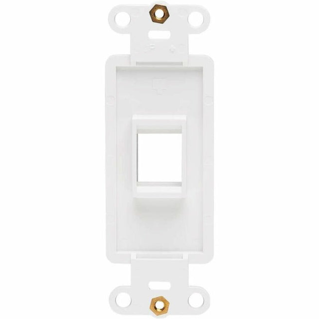 Eaton Tripp Lite Series Center Plate Insert, Decora Style - Vertical, 1 Port, TAA