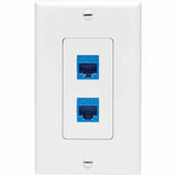 Eaton Tripp Lite Series Center Plate Insert, Decora Style - Vertical, 2 Ports, TAA